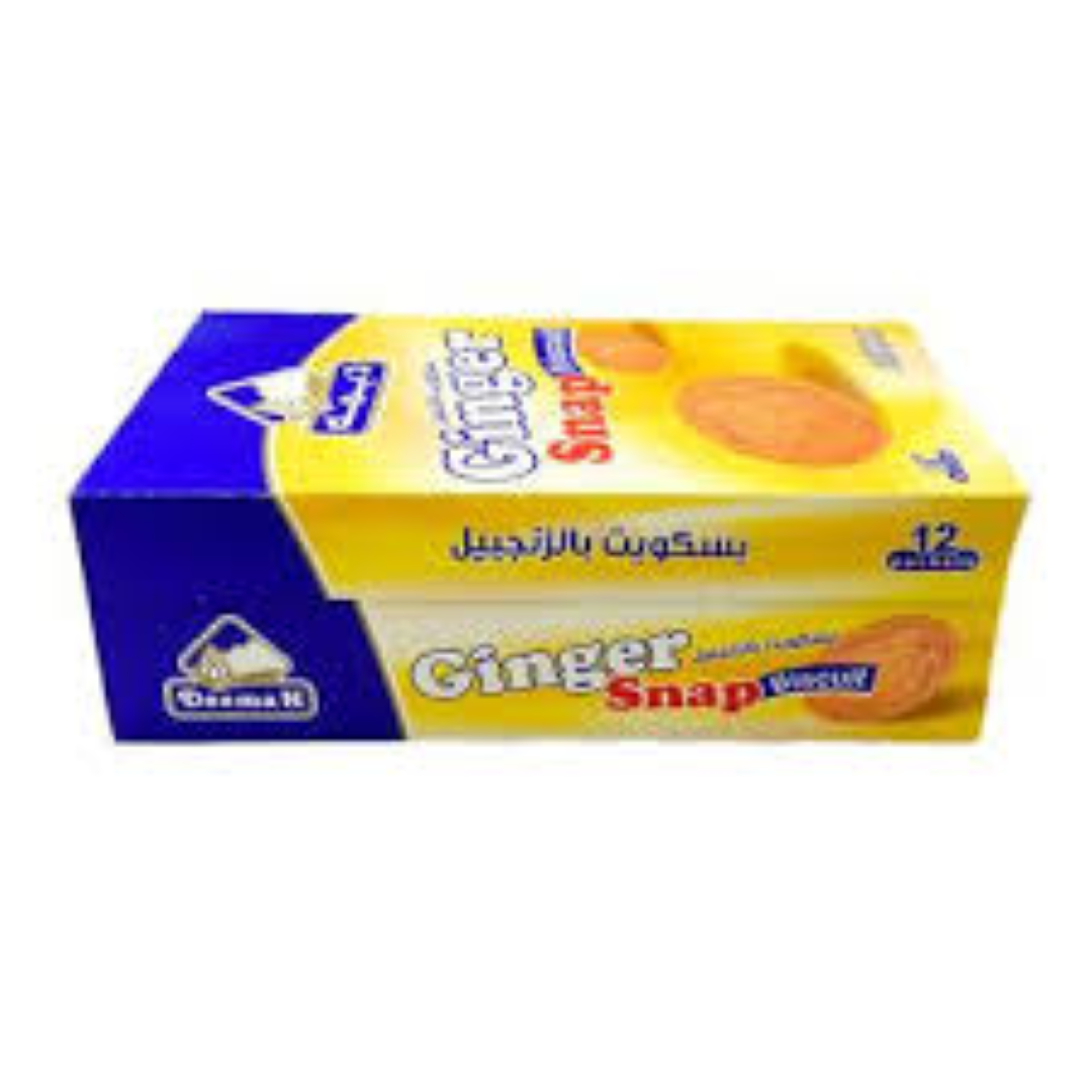 DEEMAH GINGER SNAP 100G